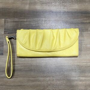 Chateau Sunny Yellow Clutch Wristlet